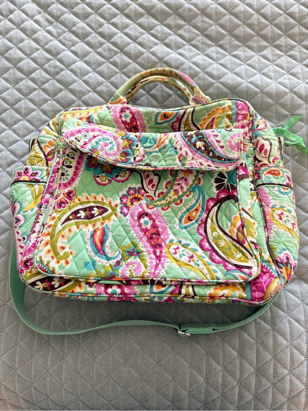 Vera Bradley convertible diaper bag